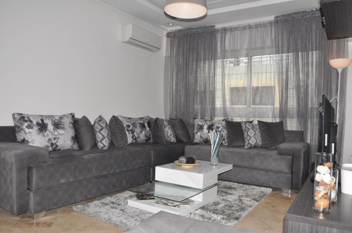 Val Fleuri Apartment with 2 Balconies, Casablanca - Housity