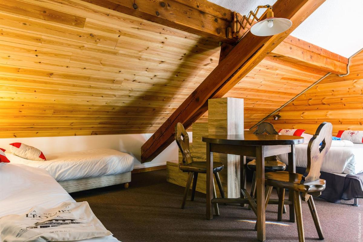 Un ou plusieurs lits dans un hébergement de l'établissement Hotel Spa L'Equipe