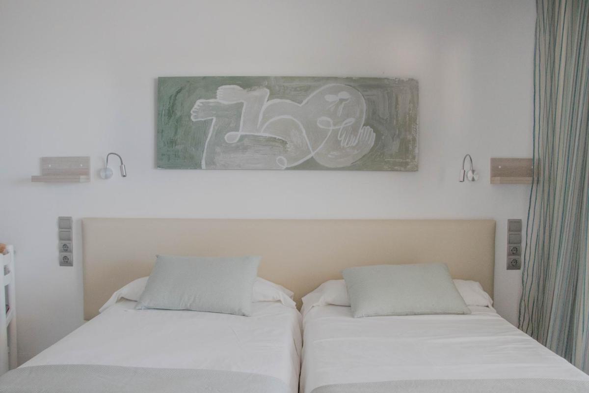 Cama o camas de una habitación en Houm Plaza Son Rigo