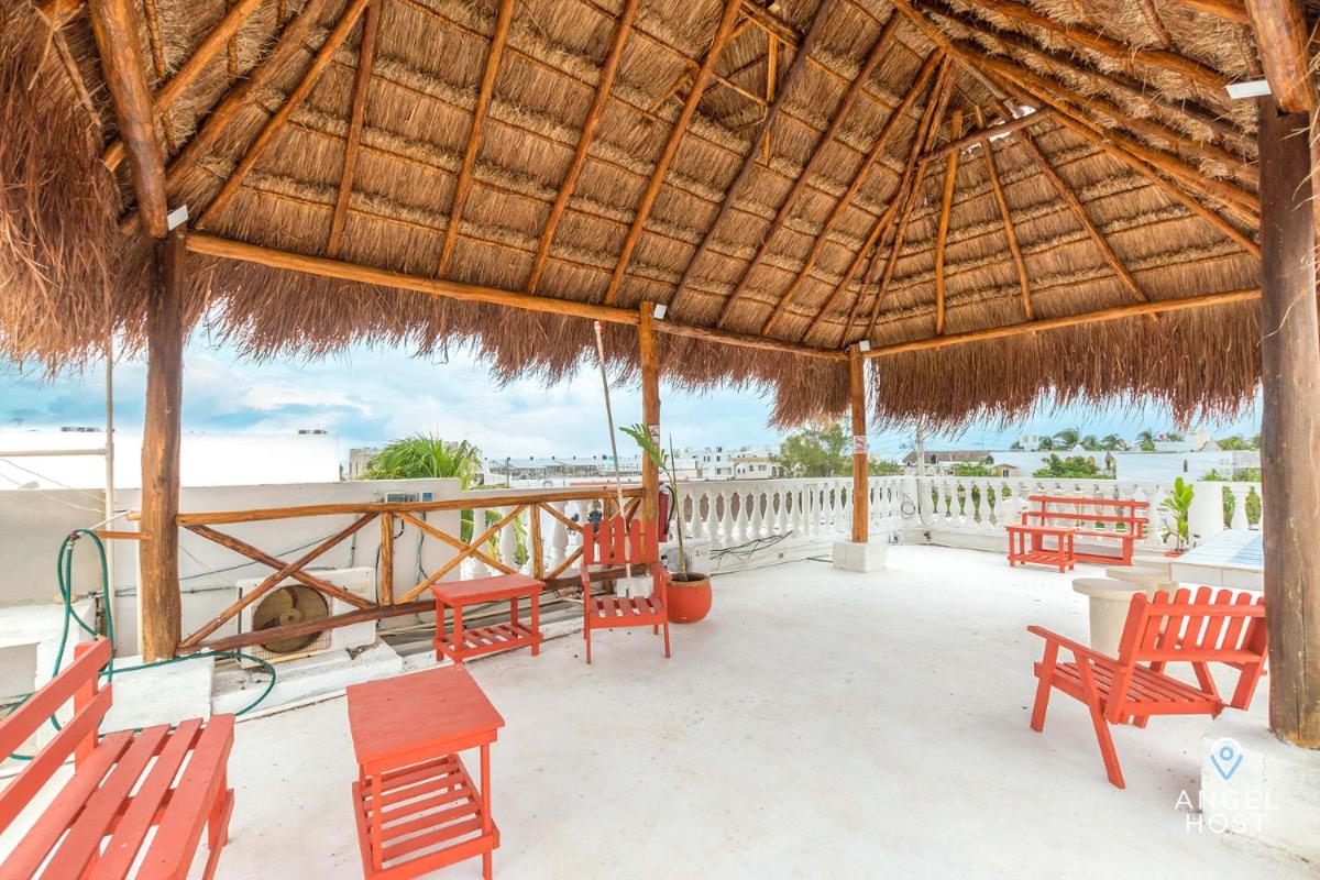 Malecon Beach House in Progreso 1 block from beach - Housity
