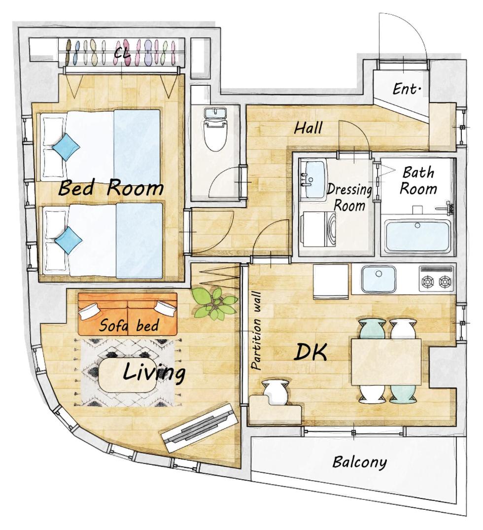 Elle's Shirokane Guest house - Housity