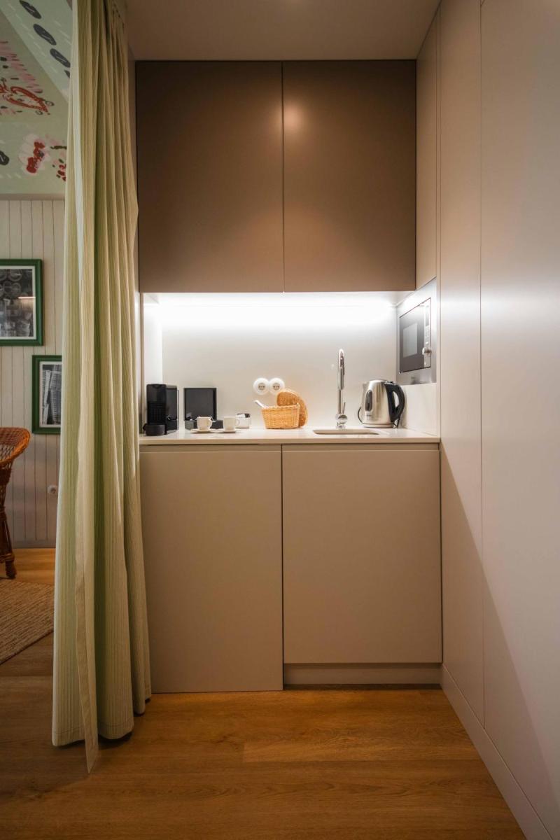 A cozinha ou kitchenette de Solar de Vila Meã