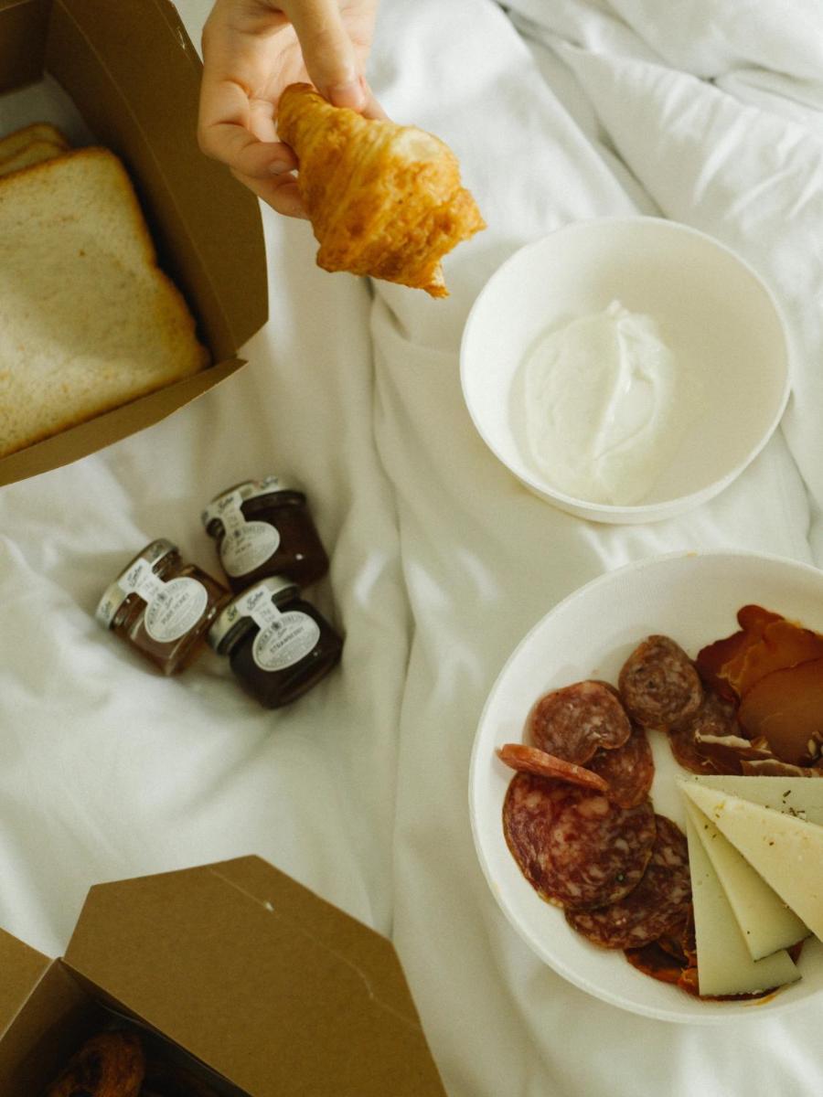 Comida en o cerca de este hotel