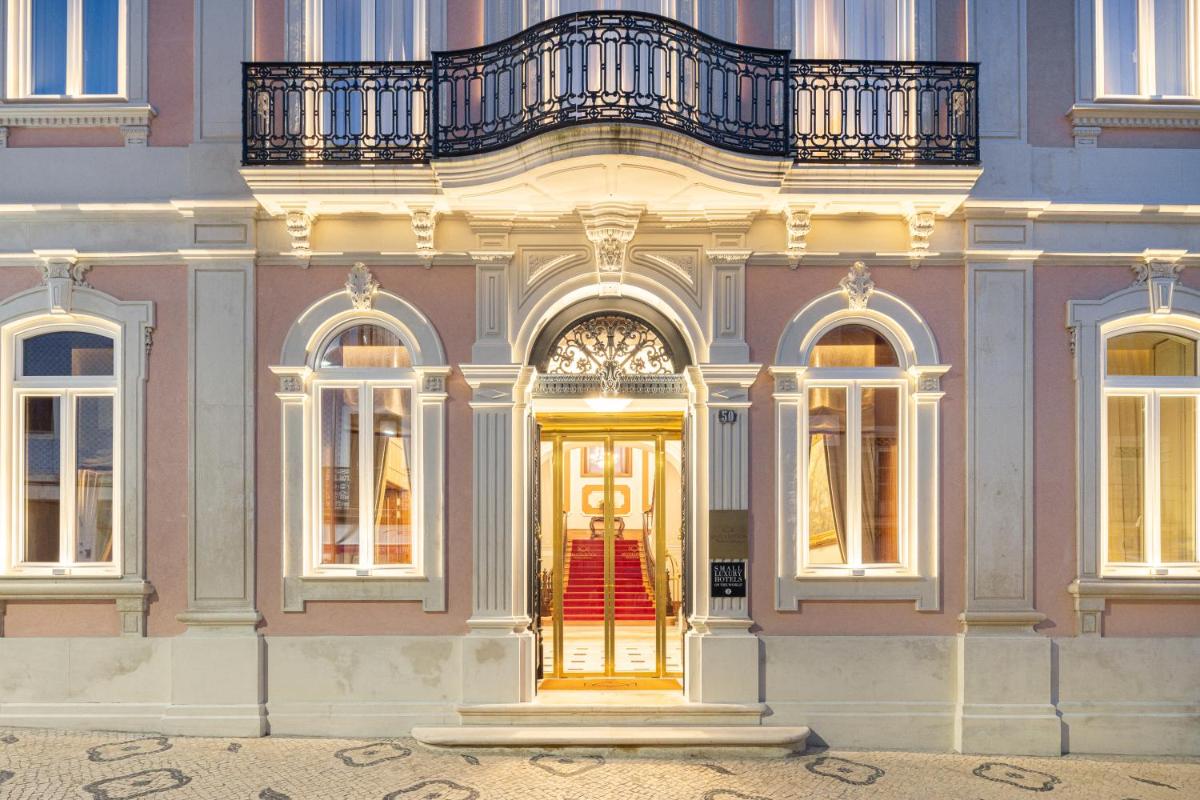 A fachada ou entrada de MS Collection Aveiro - Palacete Valdemouro