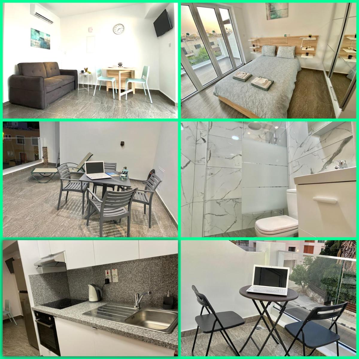 Ev Zin - Modern, cozy, 1 bed, pool, 2 balconies, A105 - Housity