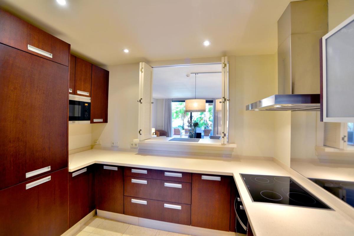 Una cocina o zona de cocina en Aparthotel Novo Resort