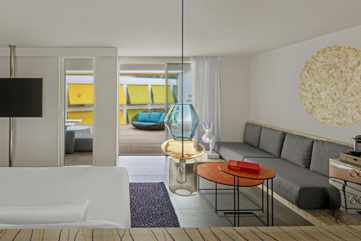 Zona de estar de W Ibiza