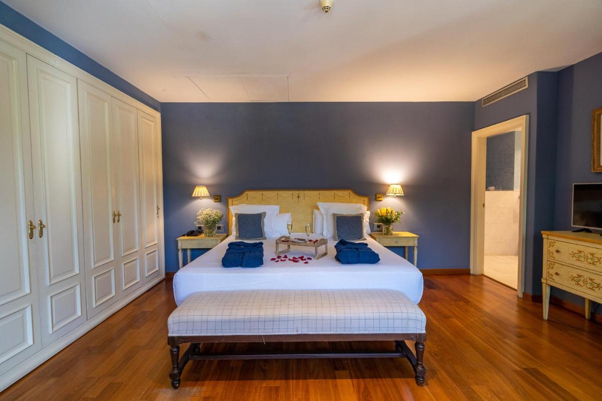 Cama o camas de una habitación en Hotel Blancafort Spa Termal
