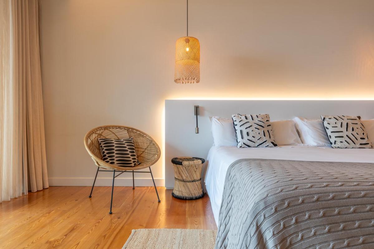Uma cama ou camas num quarto em SENSI Azores Nature and SPA
