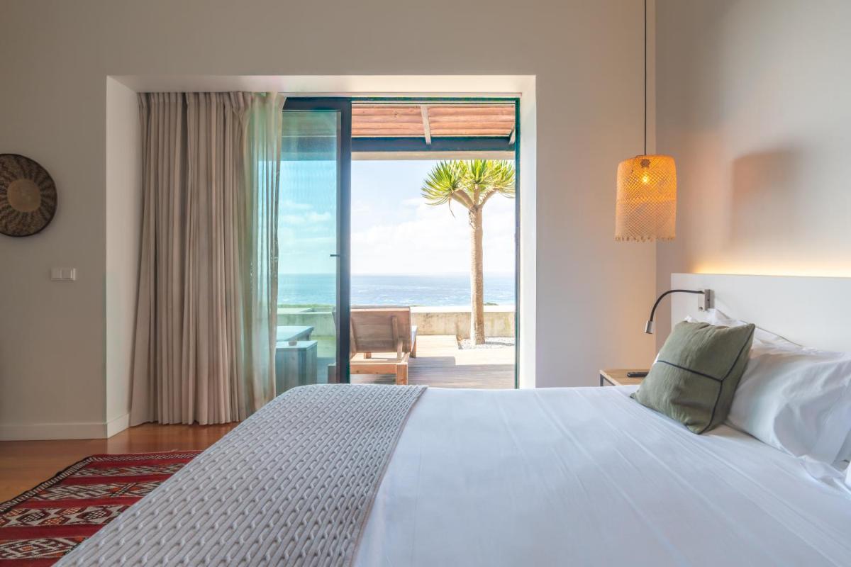Uma cama ou camas num quarto em SENSI Azores Nature and SPA