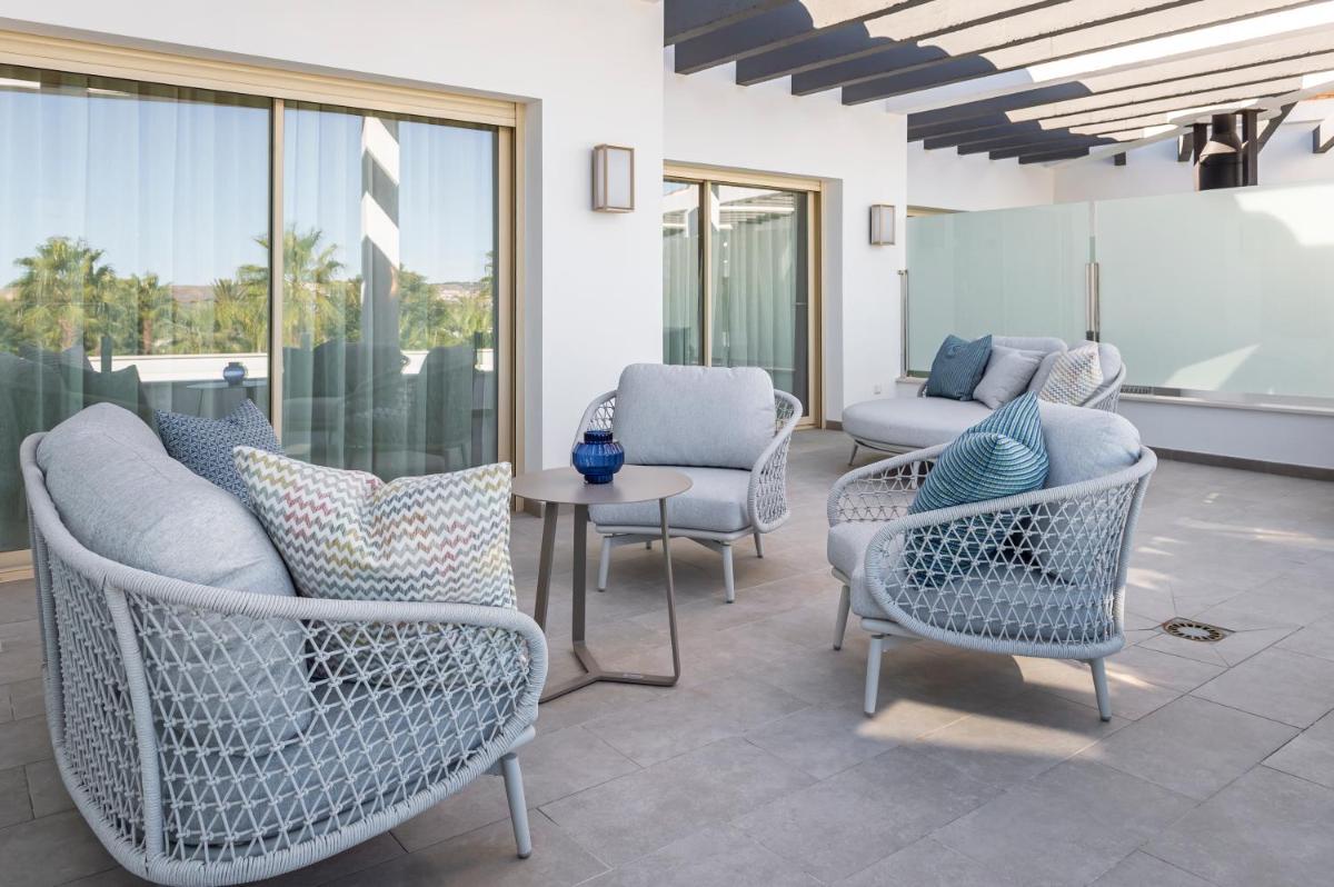 Zona de estar de Dionis Boutique Hotel & Spa