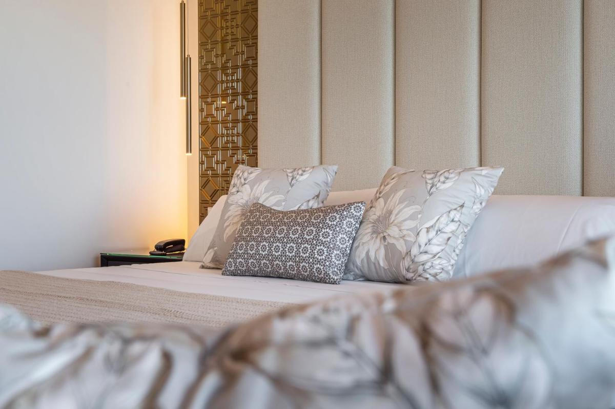 Cama o camas de una habitación en Dionis Boutique Hotel & Spa