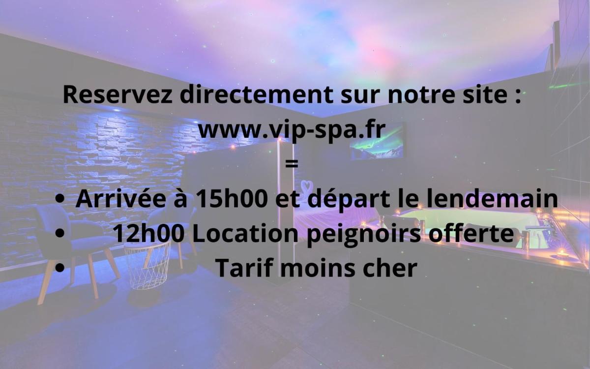 Suite Boréale 50m2 spa privatif. - Housity