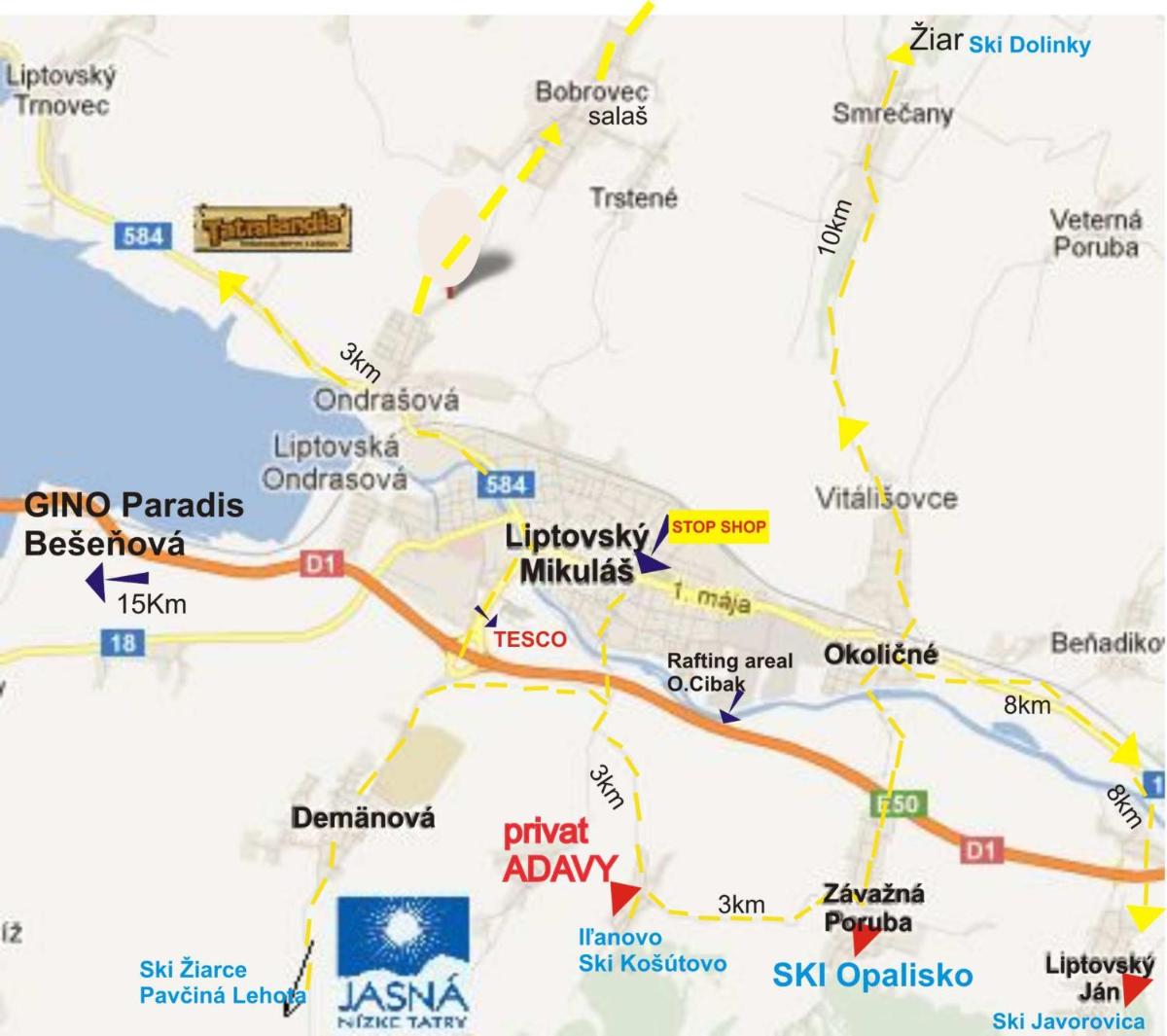 Apartmany Adavy - Housity