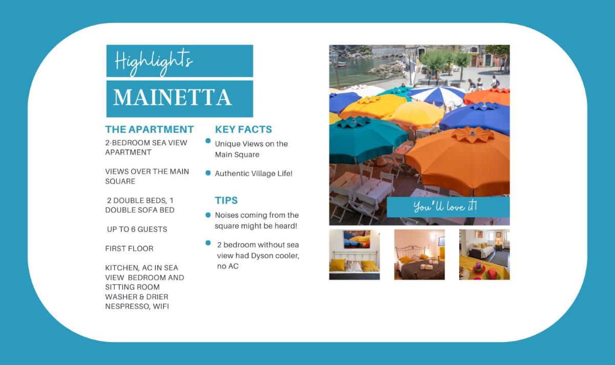 Mainetta Sea View Apartment with AC - Housity