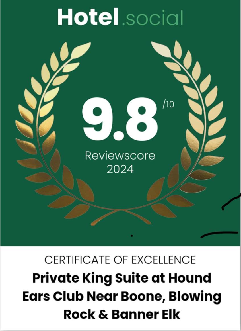Private King Suite at Hound Ears Club near Boone, Blowing Rock & Banner Elk, NC - Housity