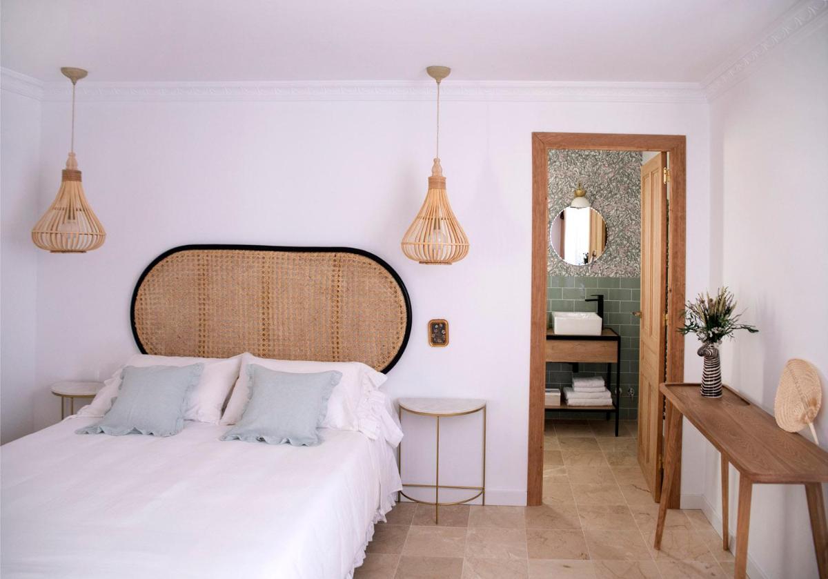 Cama o camas de una habitación en El Bálsamo - Hotel Rural 5 Estrellas