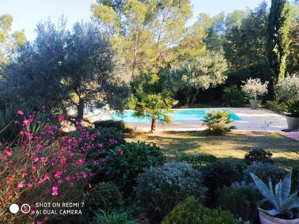 Proche Uzès petit gîte avec grande cuisine d'été et piscine - Housity