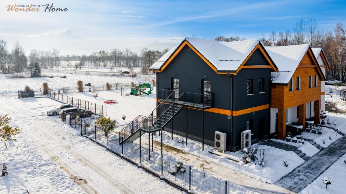 Wonder Home - Apartamenty Halo Karkonosze z ogrodem, sezonowym basenem, placem zabaw i widokiem na Śnieżkę - zlokalizowane blisko Karpacza - Hizvo