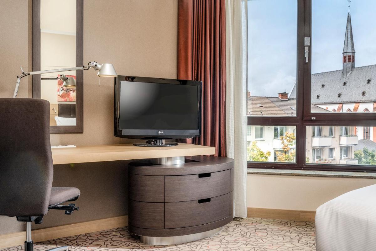 TV/Unterhaltungsangebot in der Unterkunft Hilton Mainz