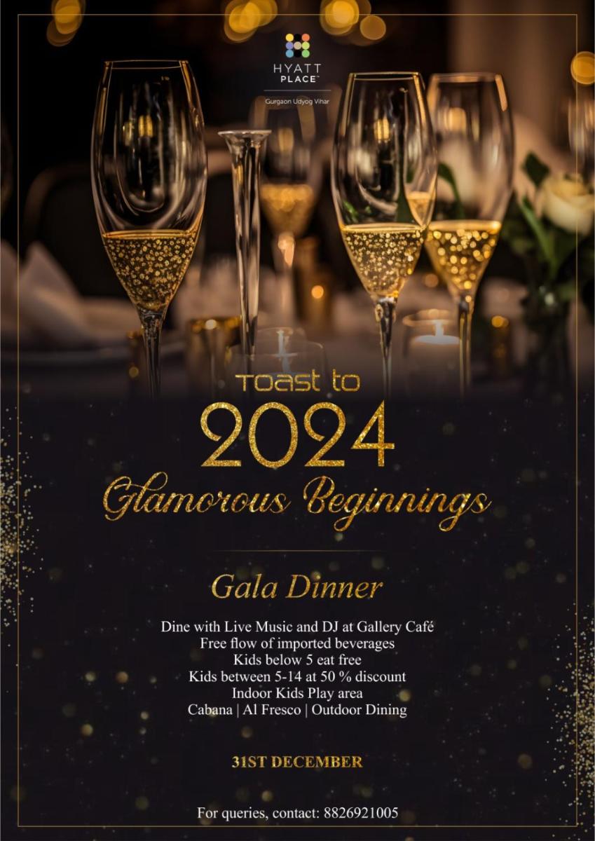 a flyer for a wine tasting event with three wine glasses at Hyatt Place Gurgaon Udyog Vihar in Gurgaon
