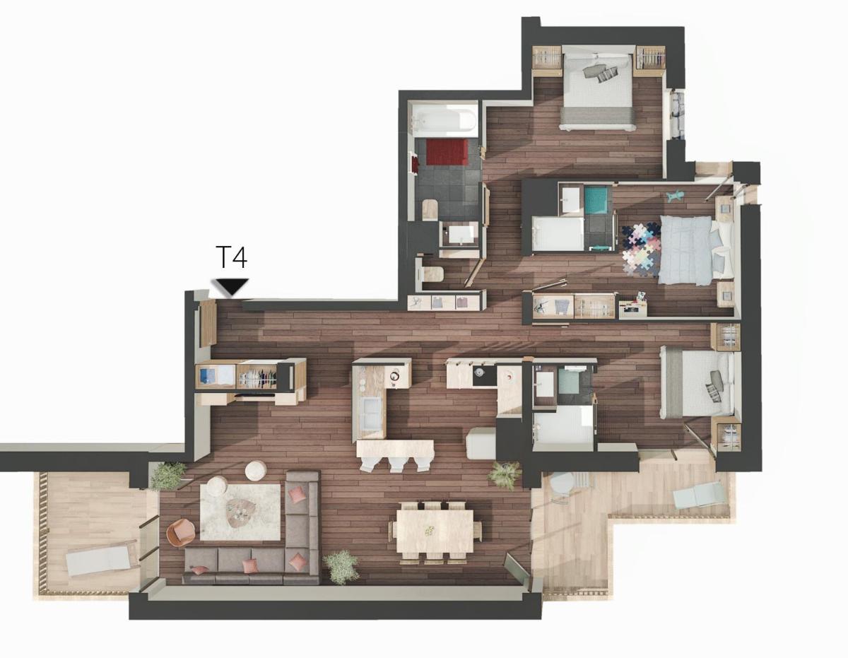 Plan de l'établissement Hôtel Avancher