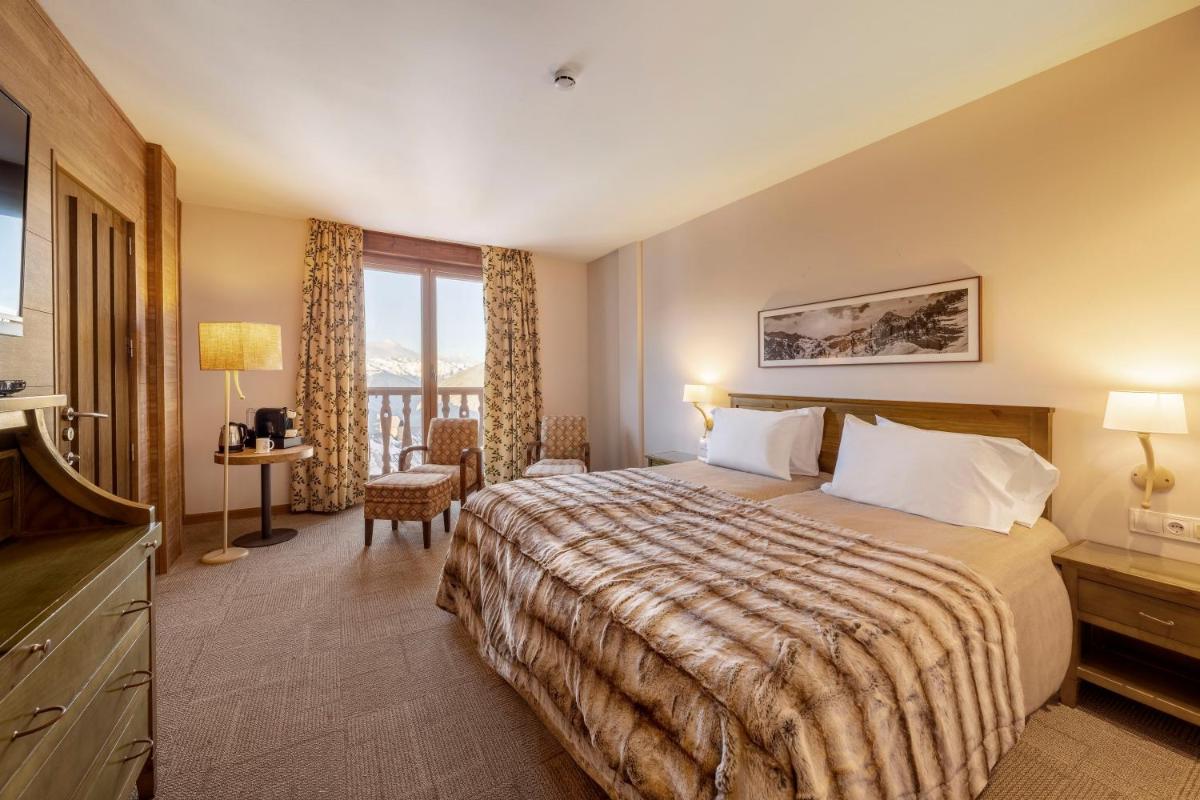 Cama o camas de una habitación en Eurostars La Pleta