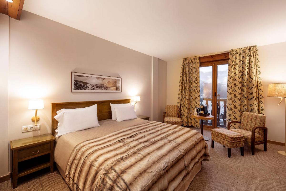 Cama o camas de una habitación en Eurostars La Pleta