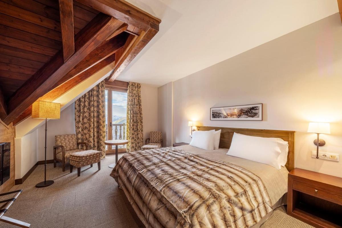 Cama o camas de una habitación en Eurostars La Pleta