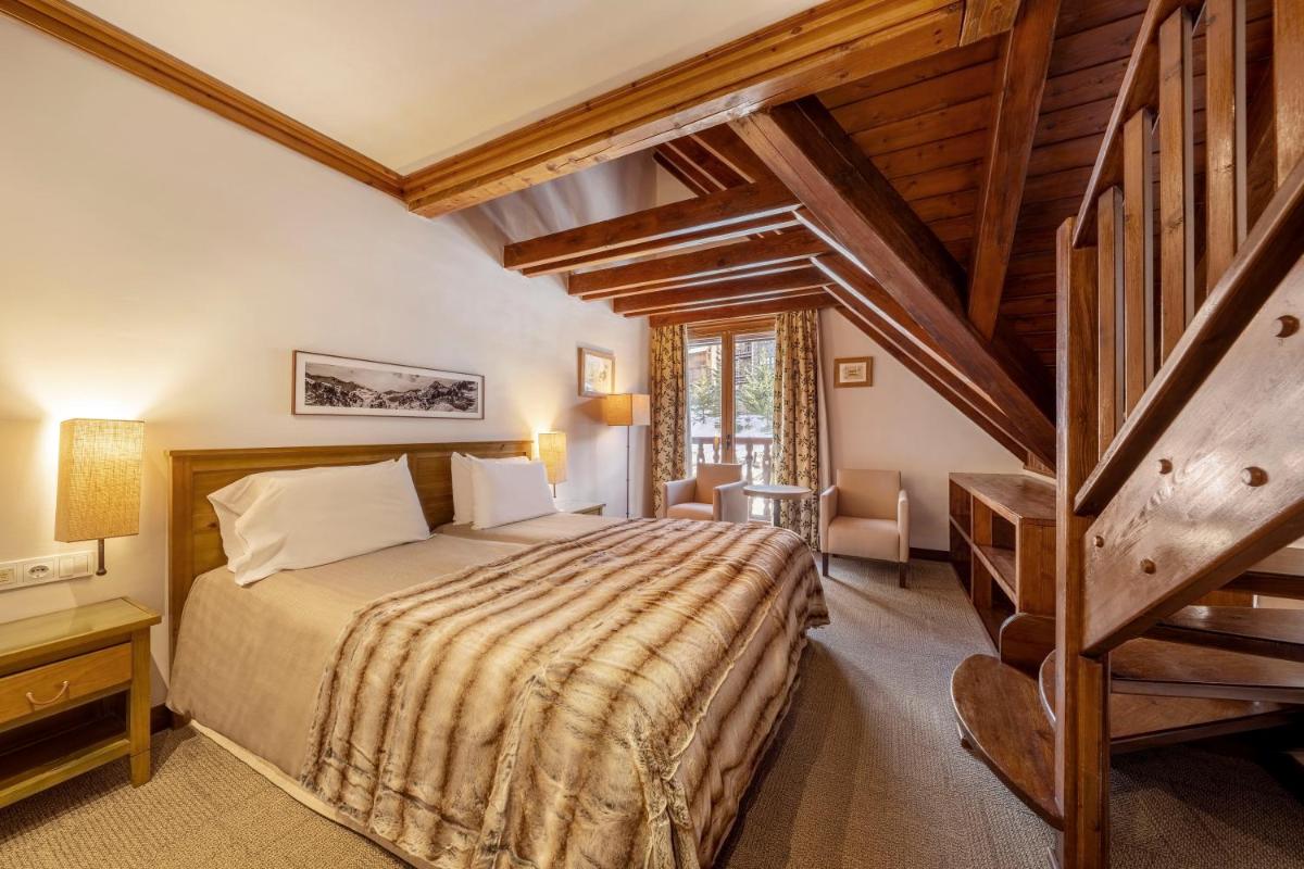 Cama o camas de una habitación en Eurostars La Pleta