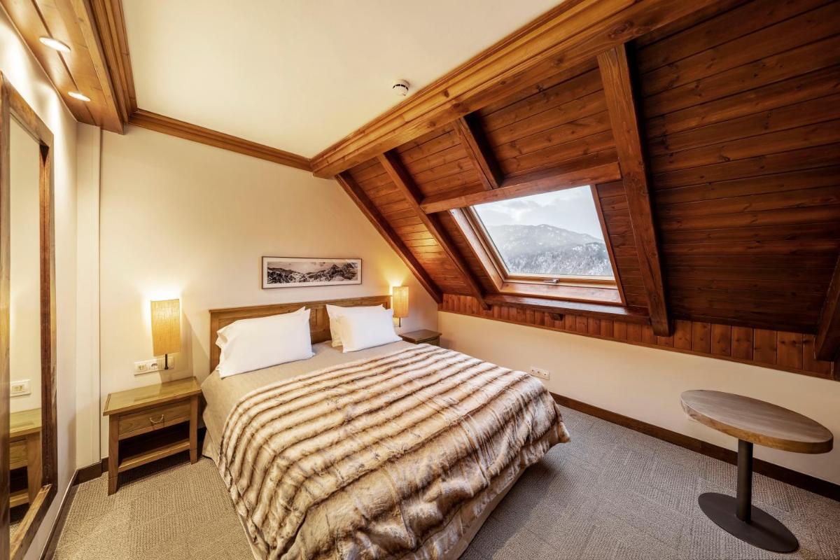 Cama o camas de una habitación en Eurostars La Pleta