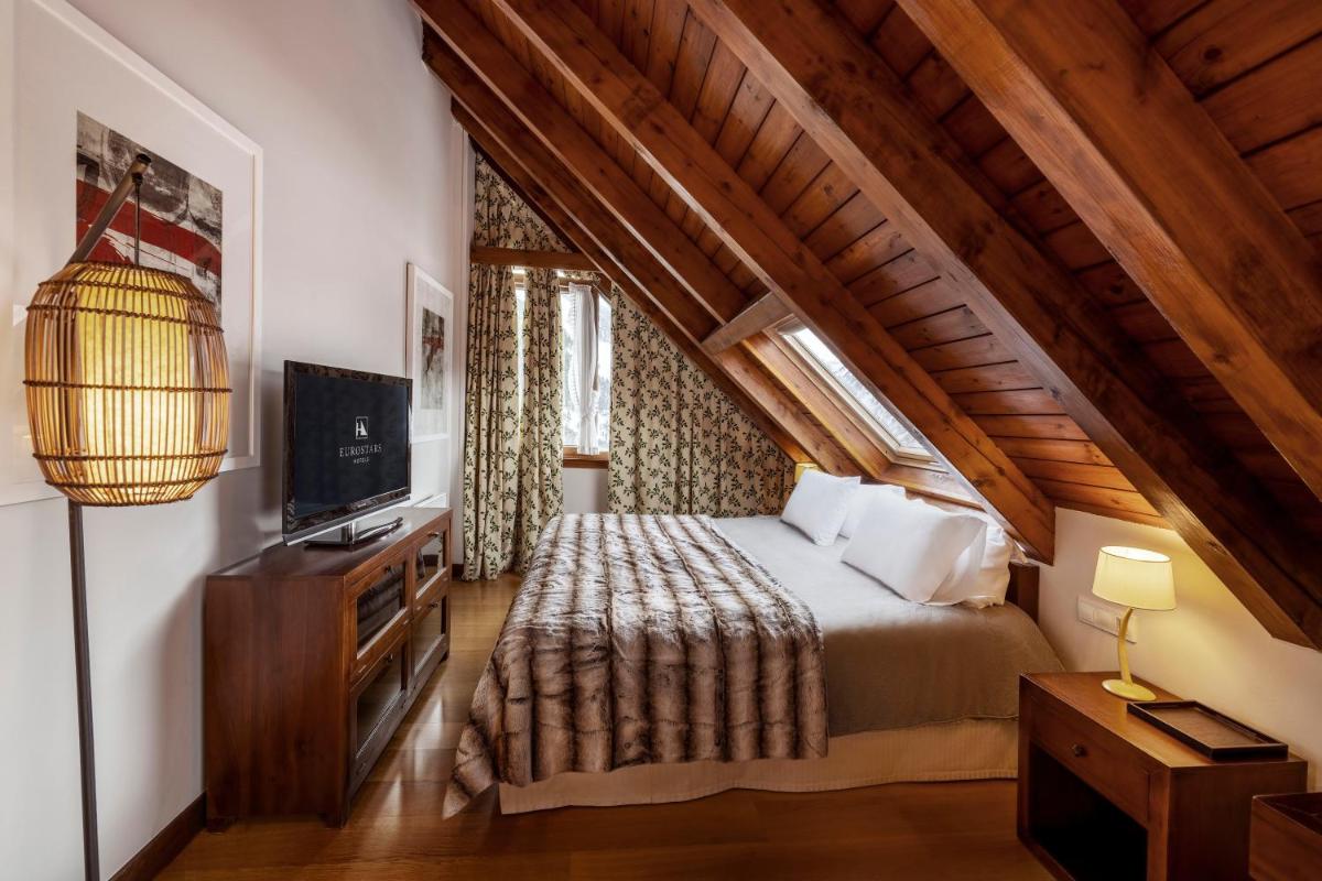 Cama o camas de una habitación en Eurostars La Pleta