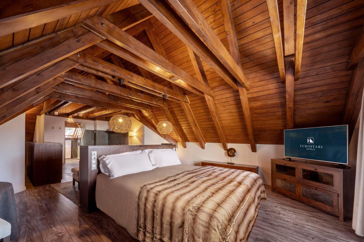 Cama o camas de una habitación en Eurostars La Pleta