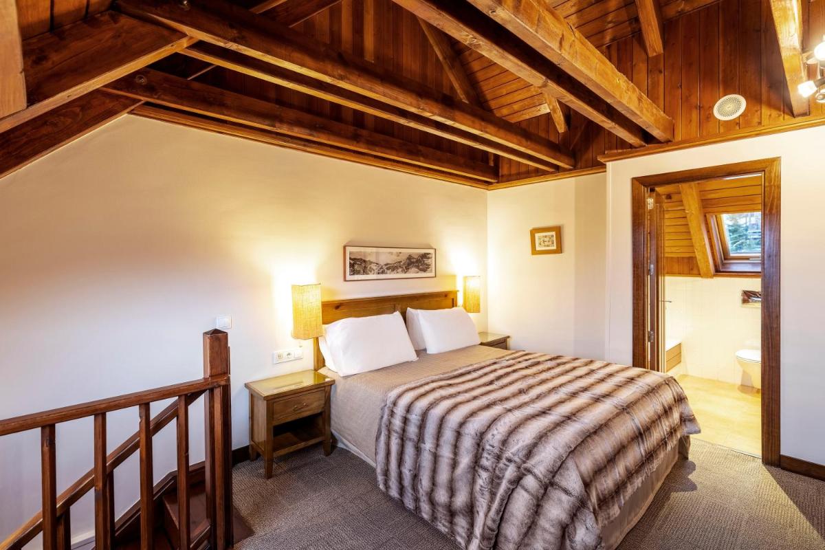 Cama o camas de una habitación en Eurostars La Pleta