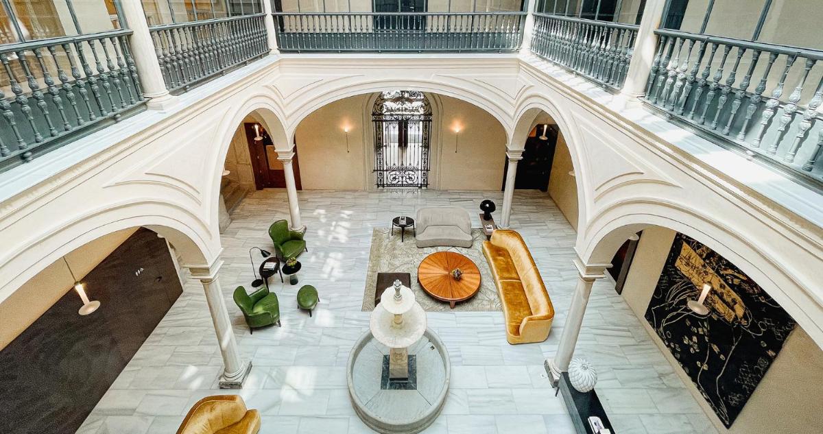 Zona de estar de Hotel Mercer Sevilla 5 GL
