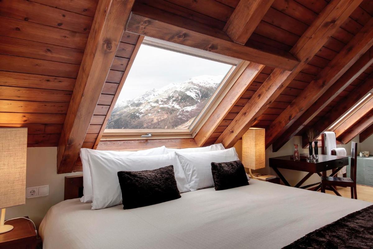 Cama o camas de una habitación en Eurostars La Pleta