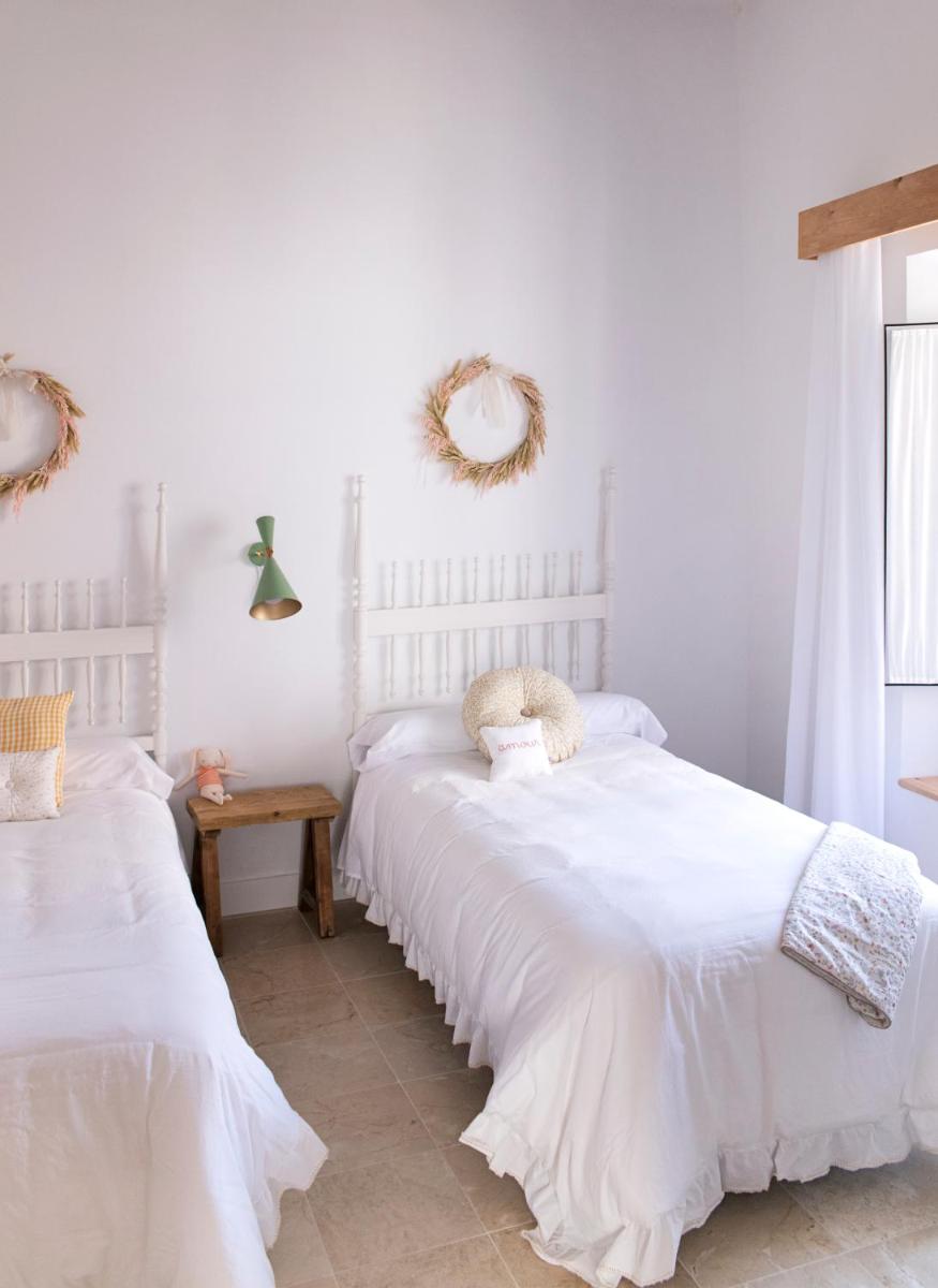 Cama o camas de una habitación en El Bálsamo - Hotel Rural 5 Estrellas