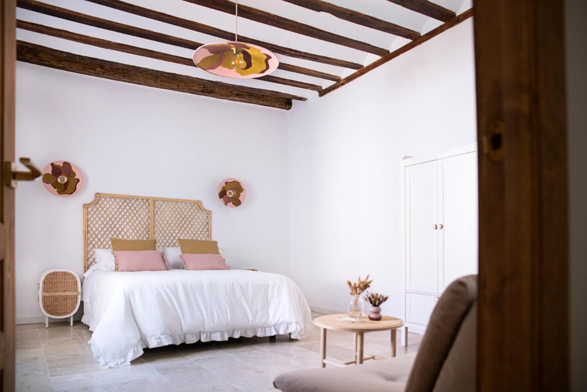 Cama o camas de una habitación en El Bálsamo - Hotel Rural 5 Estrellas
