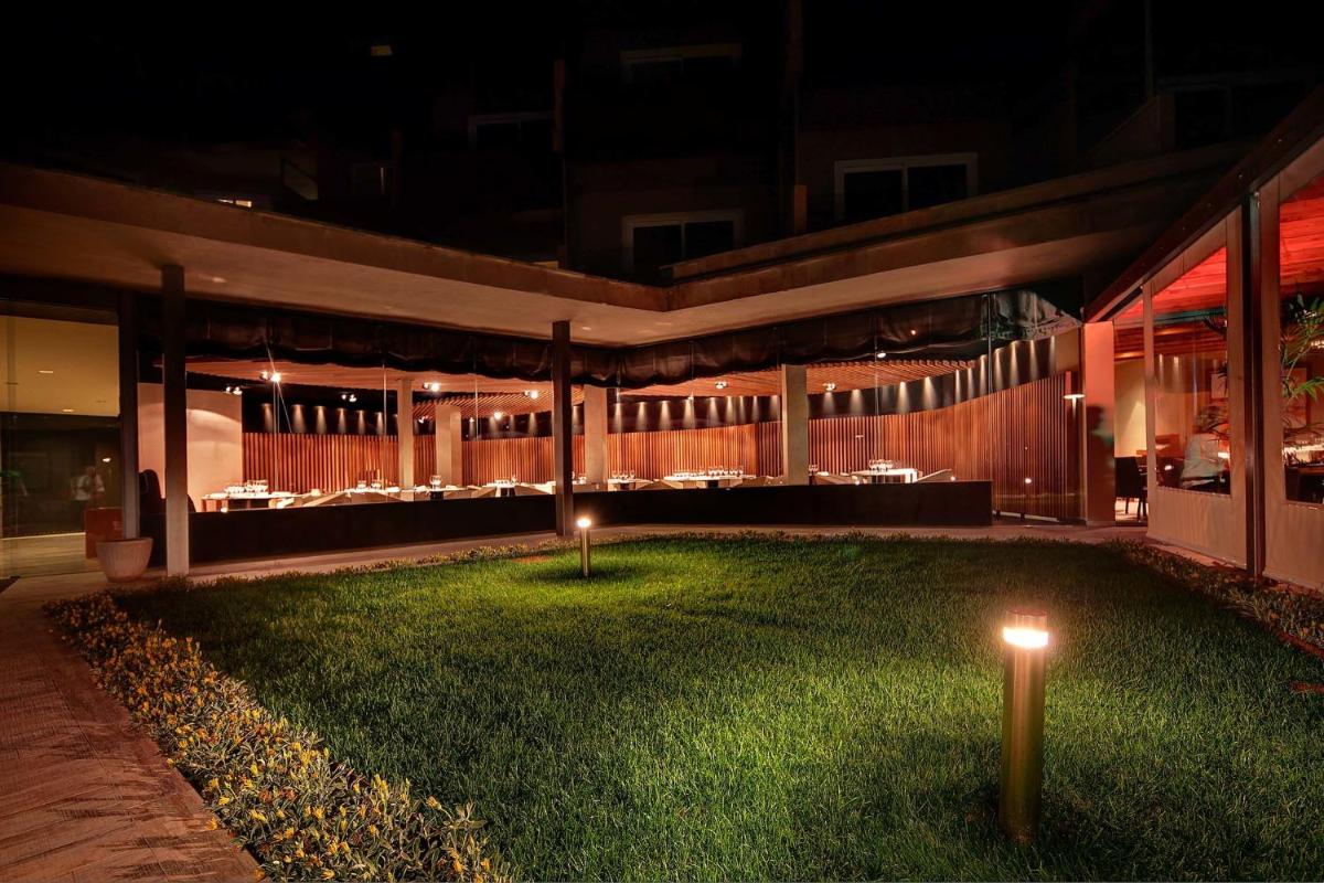 Jardín al aire libre en Palace Bonanza Playa Resort & SPA by Olivia Hotels Collection