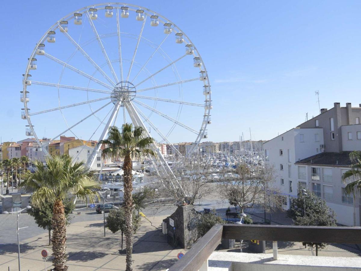 Studio cabine avec terrasse, vue port, 4 couchages, Cap d'Agde - FR-1-249-346 - Housity