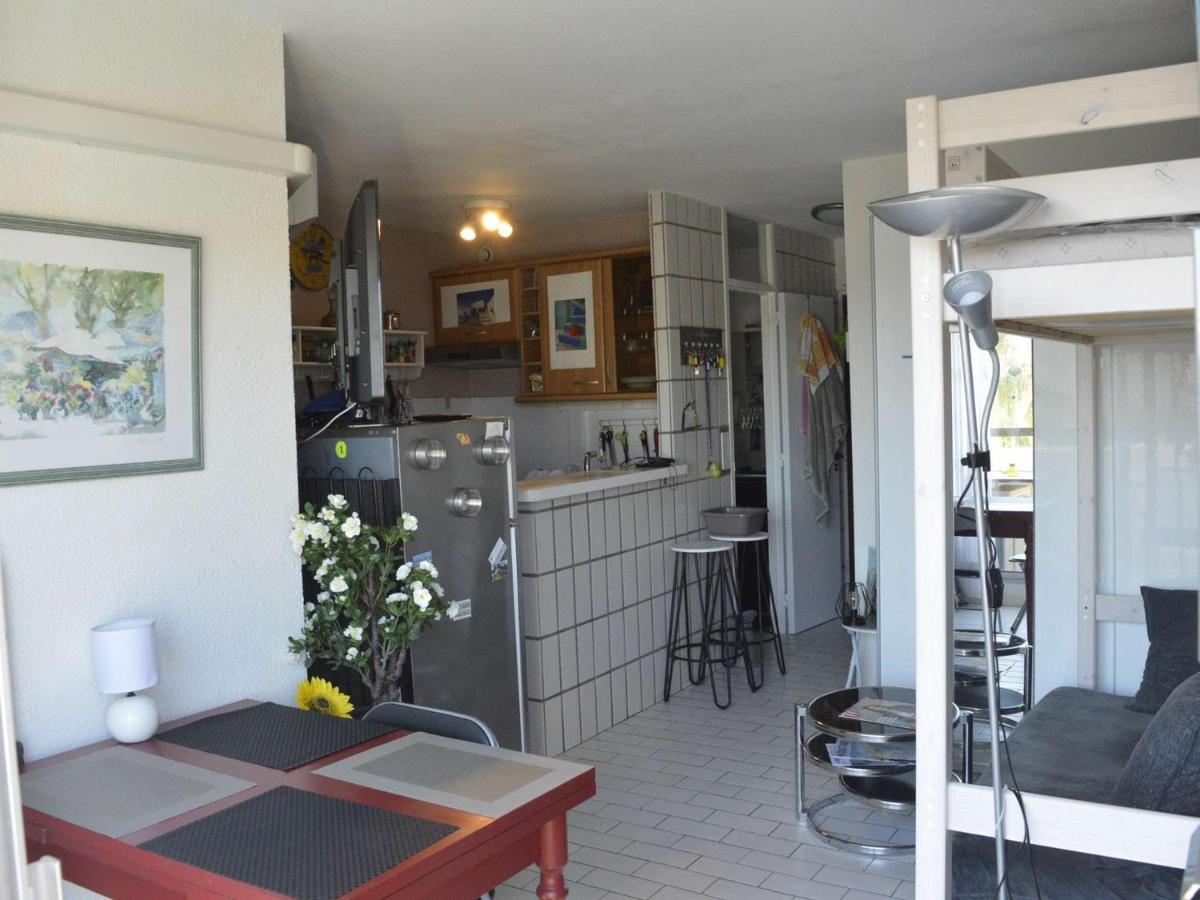 Studio cabine avec terrasse, vue port, 4 couchages, Cap d'Agde - FR-1-249-346 - Housity