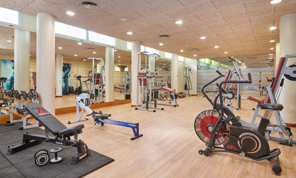 Gimnasio o instalaciones de fitness de Grupotel Gran Vista & Spa