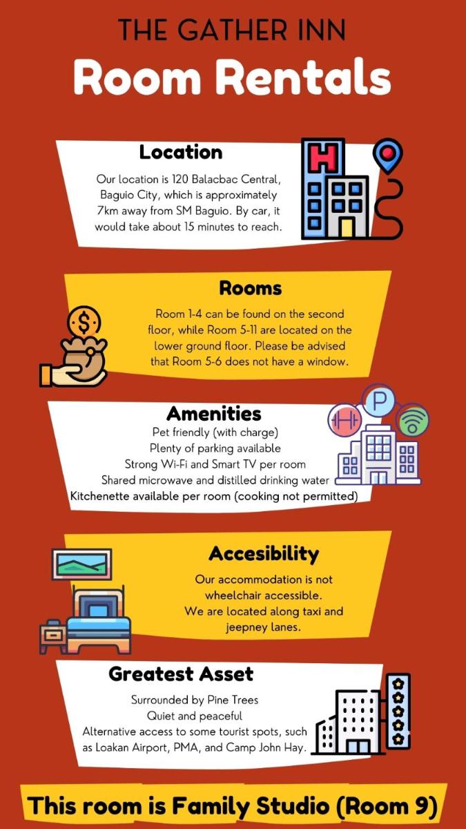 The Gather Inn Room Rentals - Baguio City - Housity