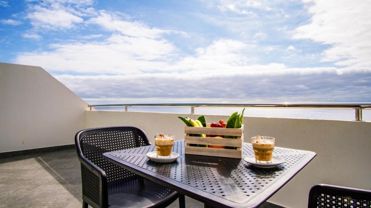 Uma varanda ou terraço em Hotel Orca Praia