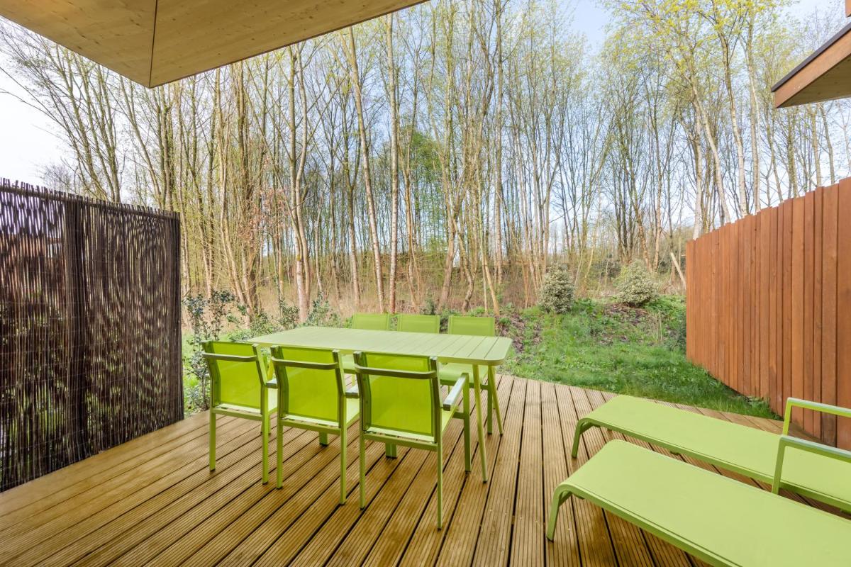 Jardín al aire libre en Center Parcs Villages Nature Paris