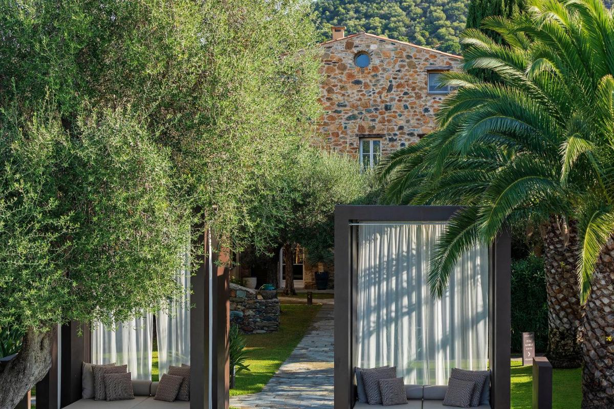 Jardin de l'établissement Hôtel La Dimora & Spa