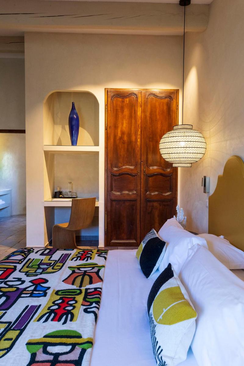 Un ou plusieurs lits dans un hébergement de l'établissement Hôtel La Dimora & Spa