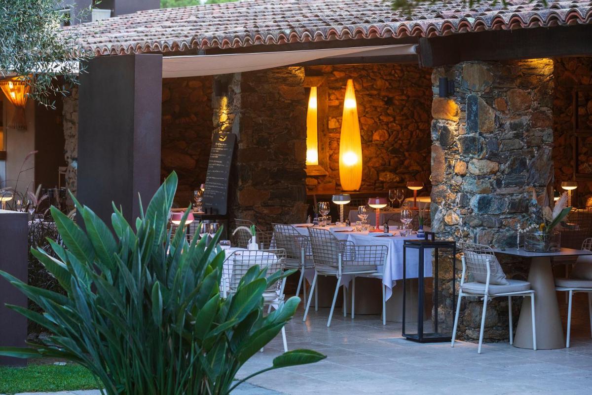 Restaurant ou autre lieu de restauration dans l'établissement Hôtel La Dimora & Spa