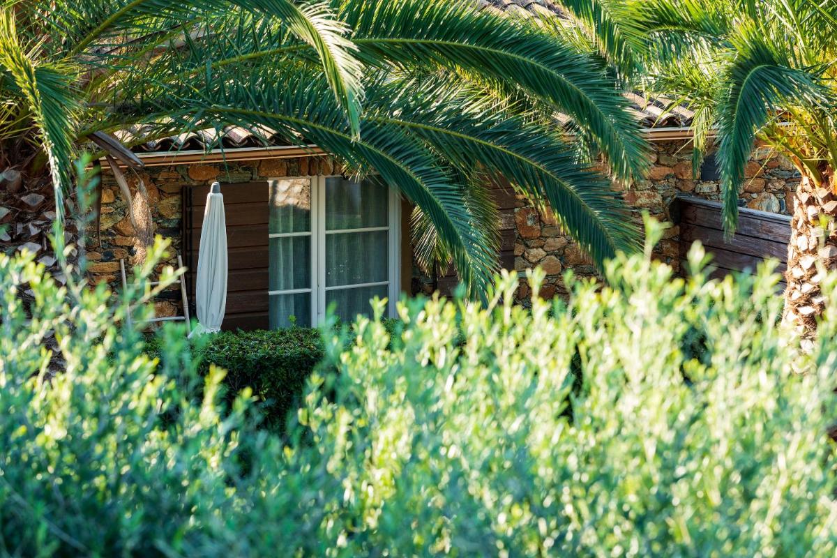 Jardin de l'établissement Hôtel La Dimora & Spa