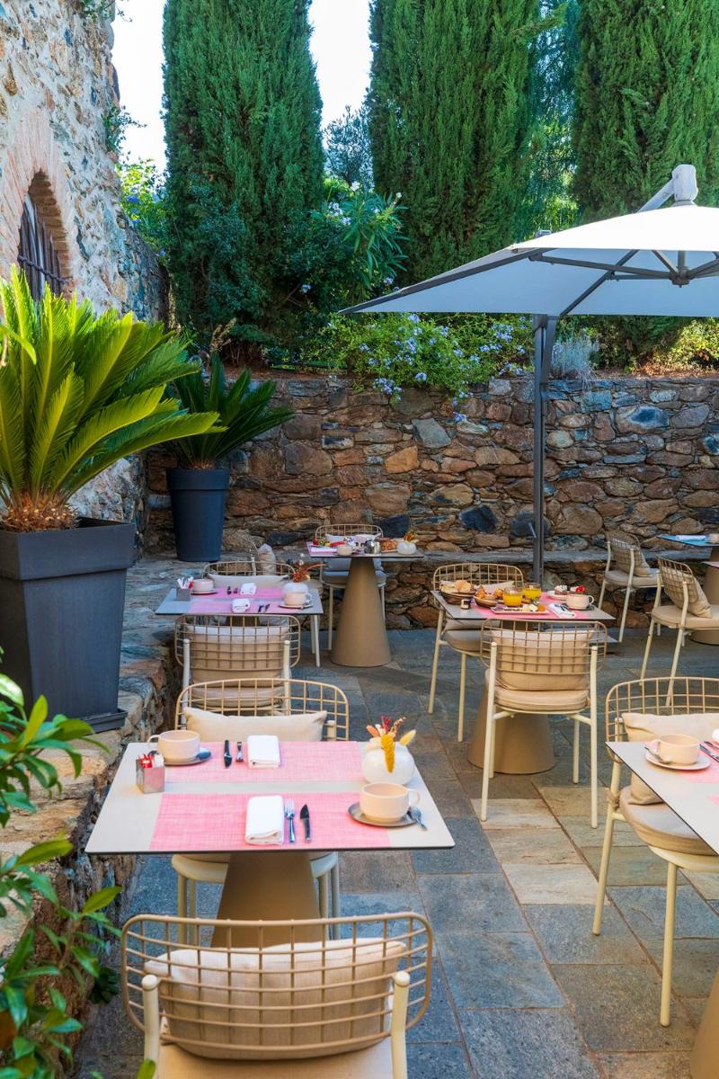 Jardin de l'établissement Hôtel La Dimora & Spa